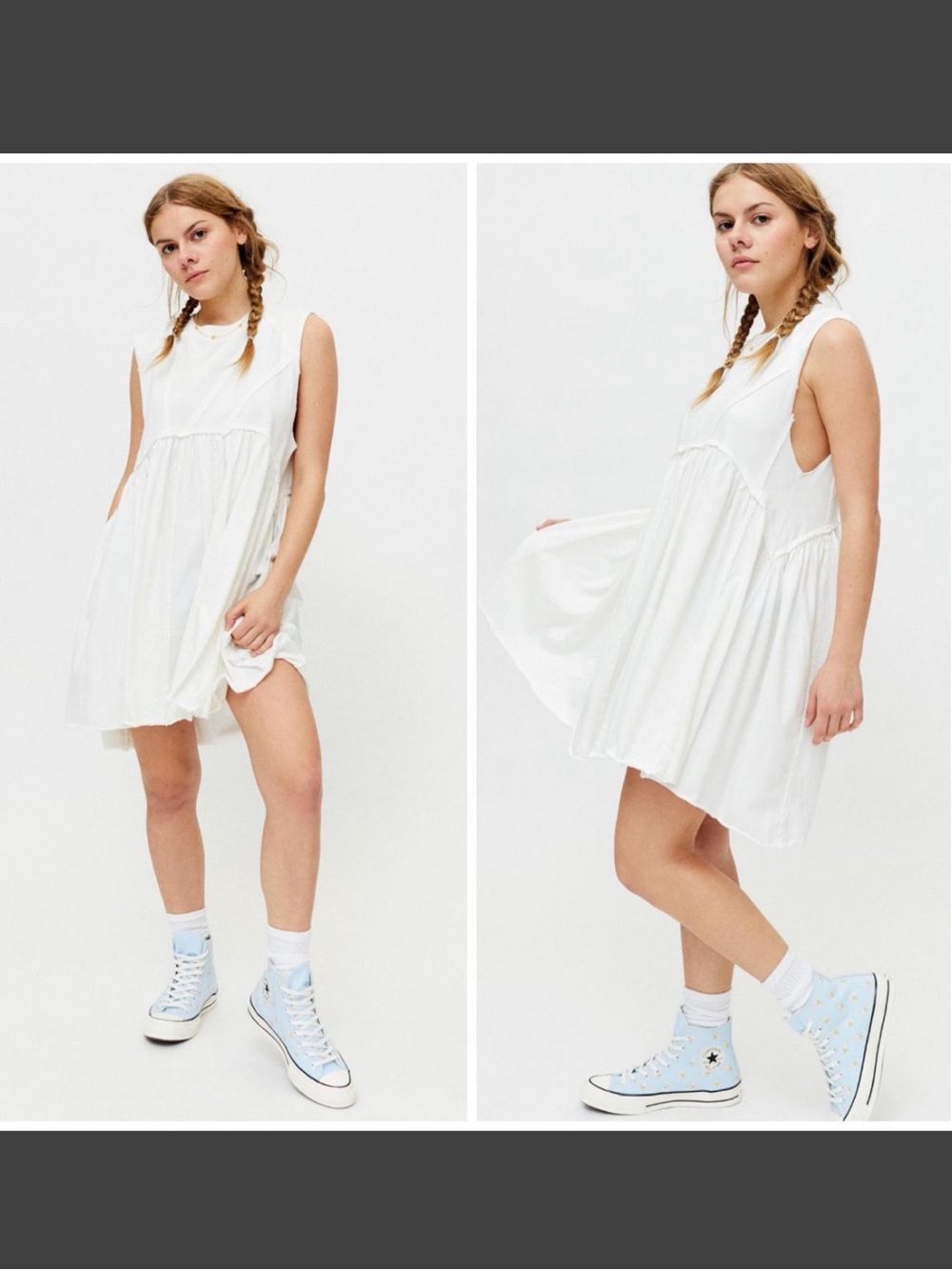 Urban Outfitters Stevie Babydoll T-shirt mini dress